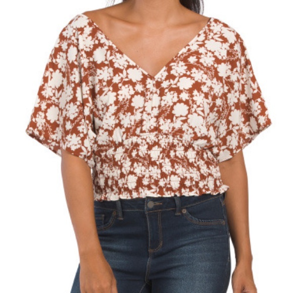 Sienna Sky V Neck Top